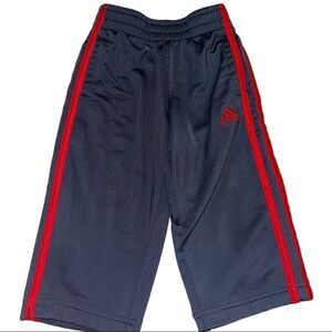 ‎Adidas Grey Striped Toddler Jogging Pants